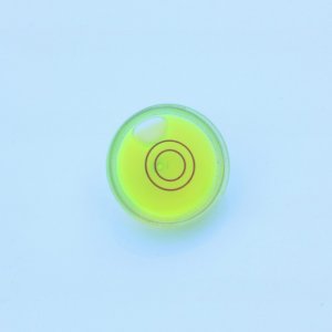 Round Glass Bubble Level